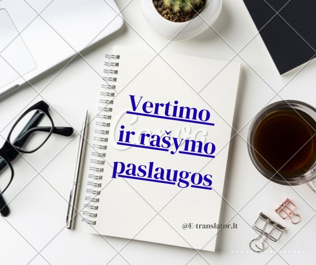Vertimo ir rašymo paslaugos