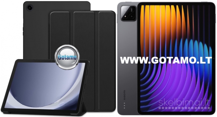 498 3Fold dėklai Xiaomi Pad 7, Xiaomi Pad 7 Pro (11.2") planšetėms