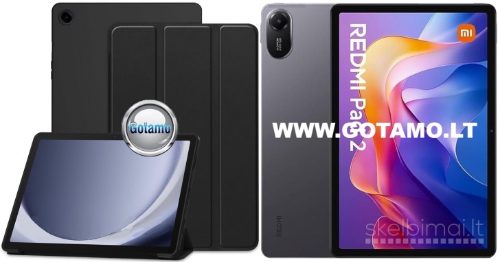 499 3Fold dėklai Xiaomi Redmi Pad 2 (11") planšetei