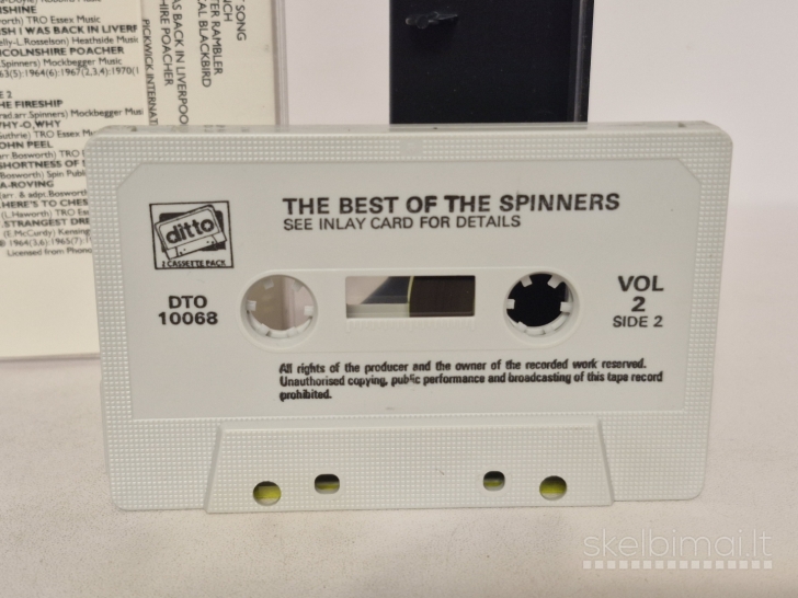 Audio kasetė MC The Spinners – The Best Of The Spinners