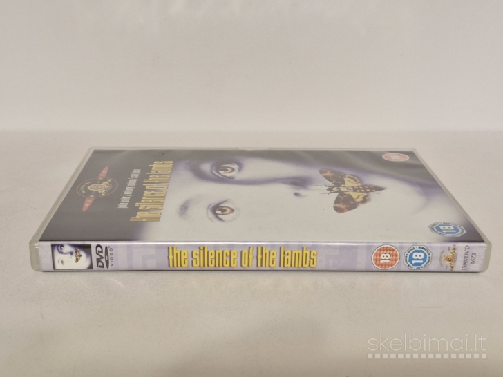 DVD filmas the Silence of the lambs vaid. Anthony Hopkins