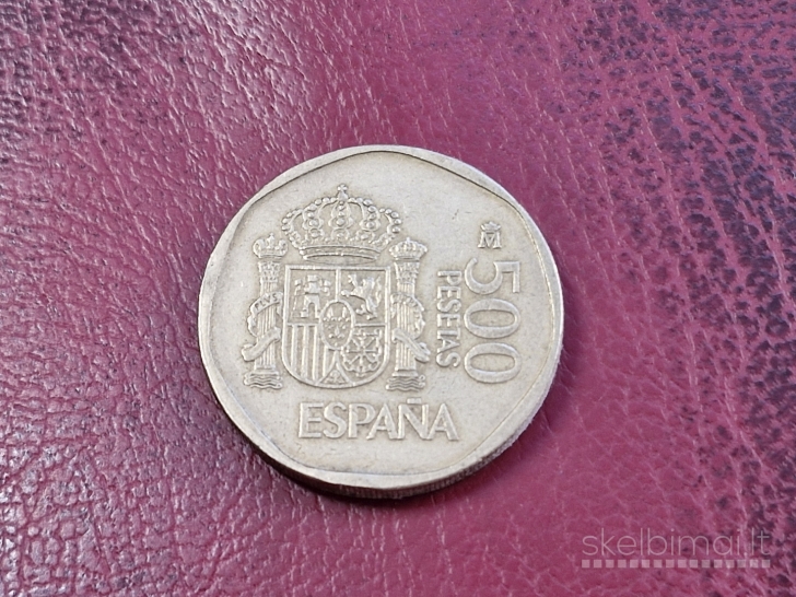 Ispanija 500 pesetų, 1989 KM# 831