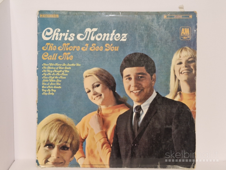 LP plokštelė Chris Montez – The More I See You