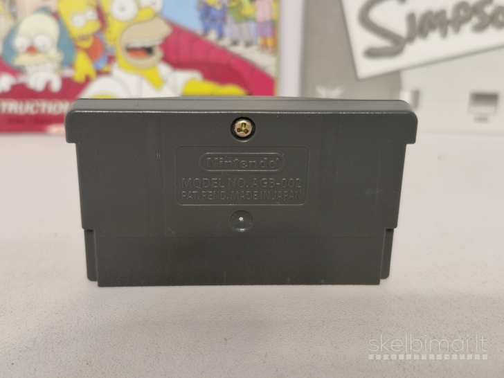 Žaidimas The Simpsons Road Rage GameBoy Advance