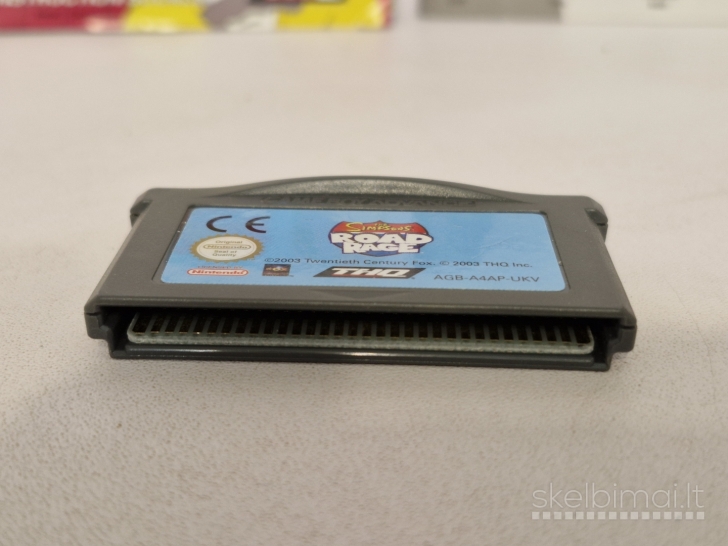 Žaidimas The Simpsons Road Rage GameBoy Advance