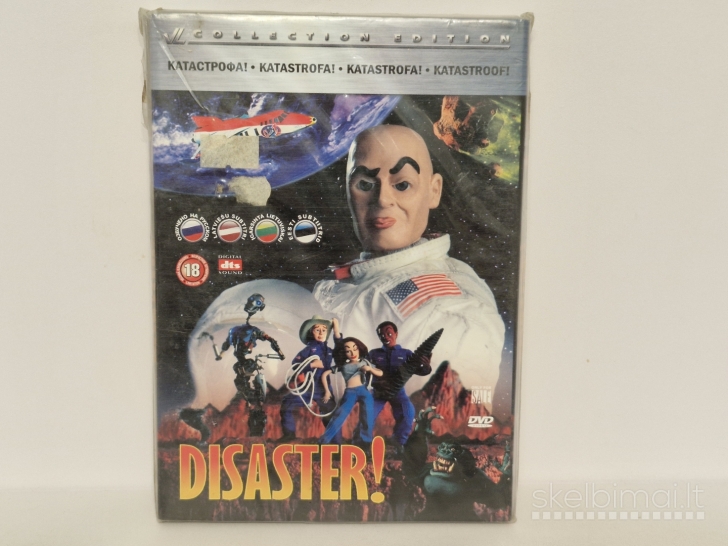 DVD animacinis filmas Disaster!