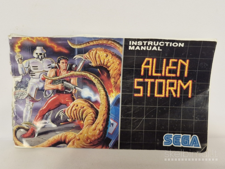 Žaidimas Alien Storm PAL Sega Mega Drive