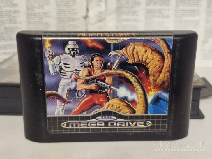 Žaidimas Alien Storm PAL Sega Mega Drive