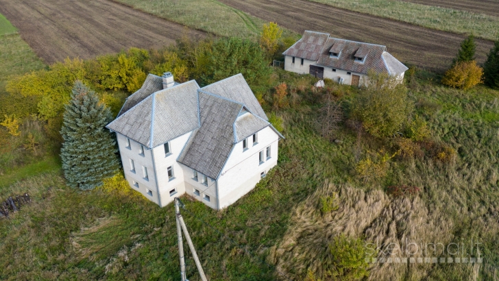 prie ,,Jotainių'' tvenkinio namas, Panevėžio r. sav., Jotainių k.