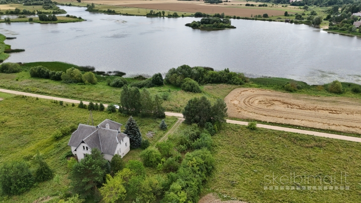 prie ,,Jotainių'' tvenkinio namas, Panevėžio r. sav., Jotainių k.