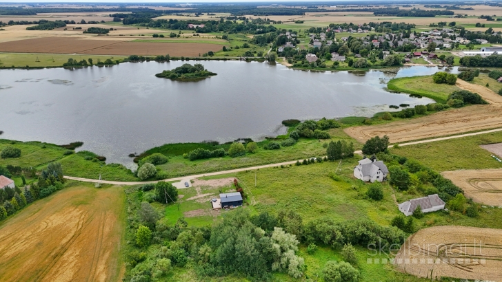 prie ,,Jotainių'' tvenkinio namas, Panevėžio r. sav., Jotainių k.