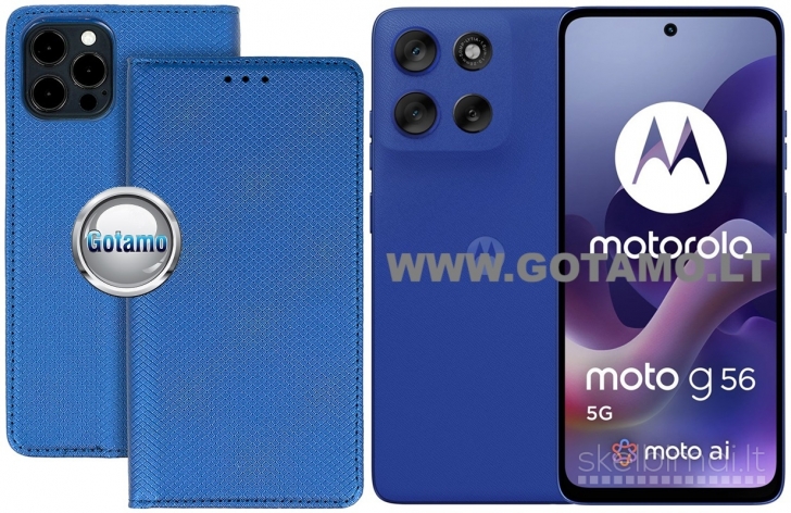 502 Re-Grid magnetiniai dėklai Motorola Moto G56 telefonui