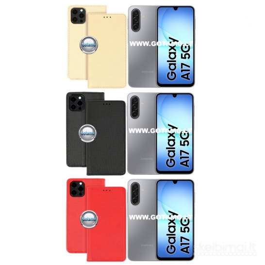 504 Re-Grid magnetiniai dėklai Samsung Galaxy A17 telefonui