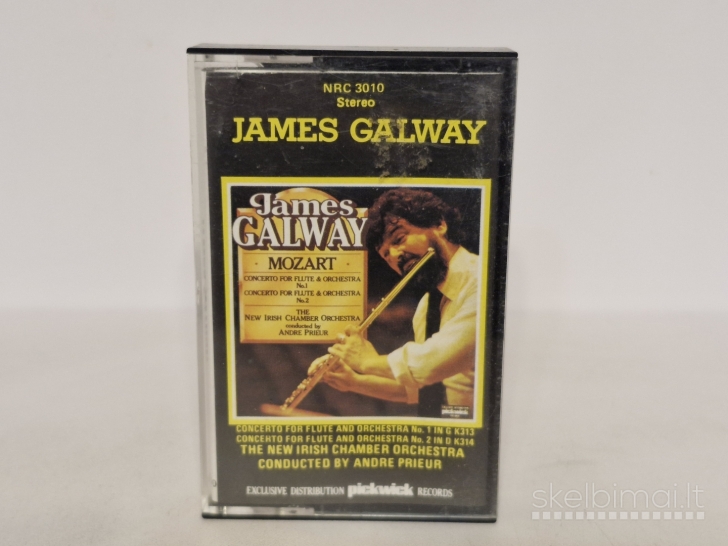 Audio kasetė Mozart / James Galway