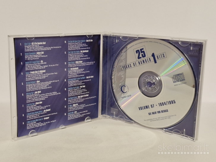Audio CD Various – 25 Years Of Number 1 Hits Volume 07