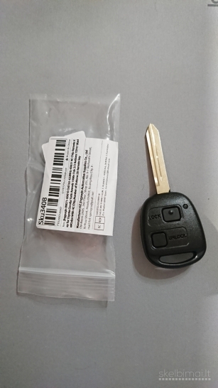 Toyota raktas (Corolla Yaris Avensis 1998+)