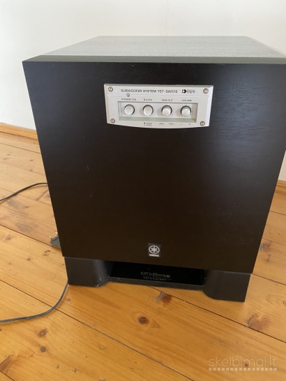 Yamaha Subwoofer system YST -SW515 garso stiprintuvas.