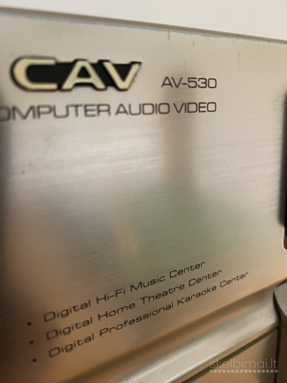 CAV Audio video sistema