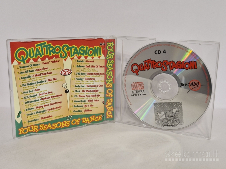 Audio CD Quattrostagioni CD 4 ketvirtas