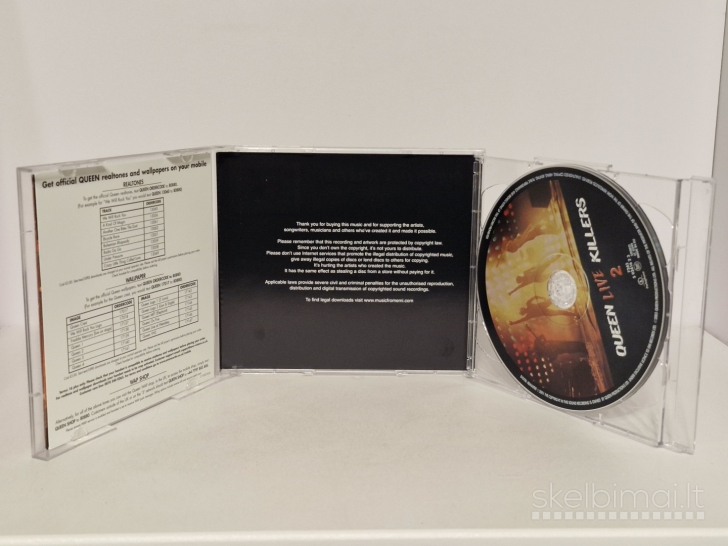 Dvigubas audio CD Queen ‎– Live Killers