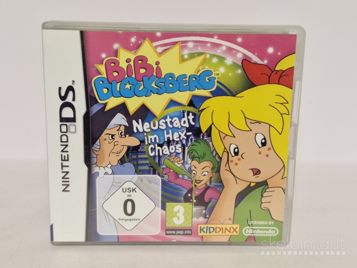 Žaidimas Bibi Blocksberg: Neustadt Im Hex-Chaos PAL Nintendo DS