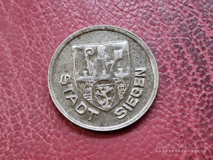 10 Pfennig 1918 Siegen Notgeld Vokietija Fe