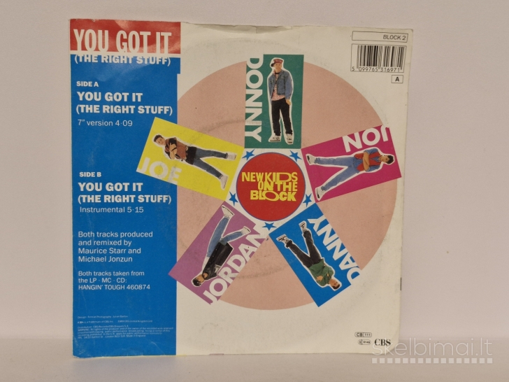LP plokštelė New Kids On The Block – You Got It (The Right Stuff)