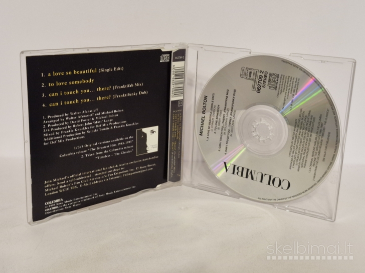 Audio CD Michael Bolton – A Love So Beautiful