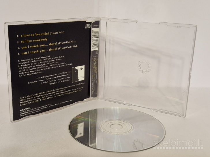 Audio CD Michael Bolton – A Love So Beautiful