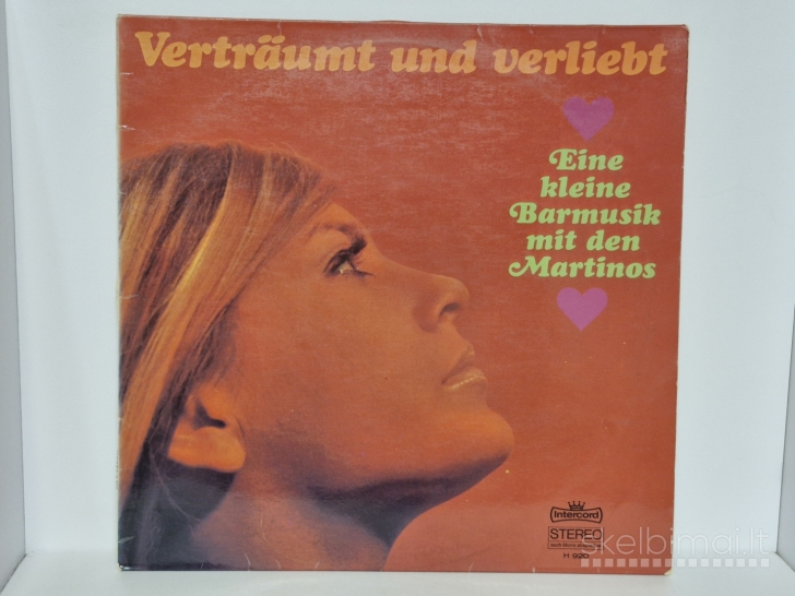 LP plokštelė Die Vier Martinos ‎– Verträumt Und Verliebt
