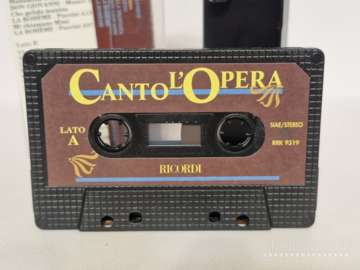 Audio kasetė Various ‎– Canto L'Opera