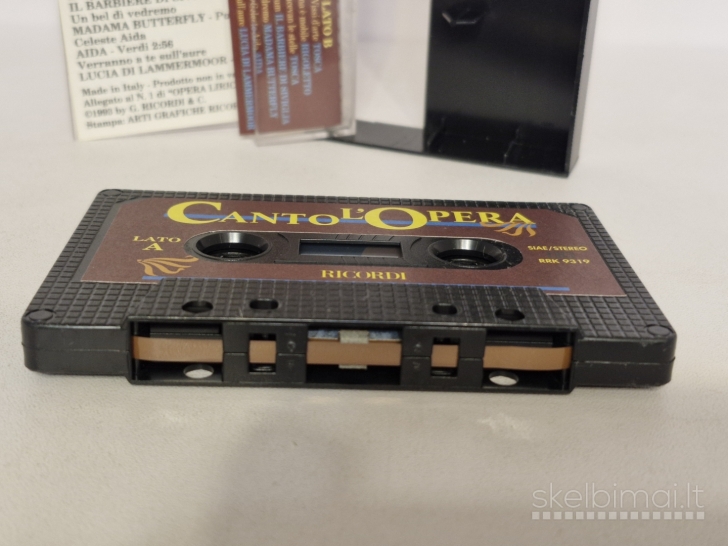 Audio kasetė Various ‎– Canto L'Opera