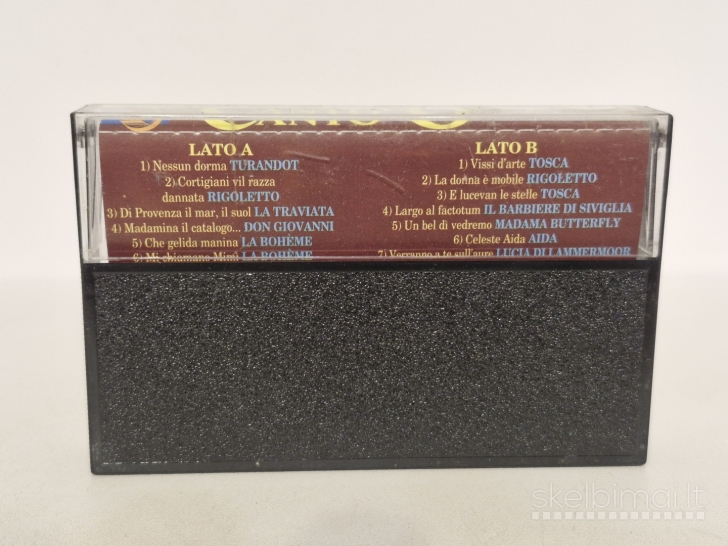 Audio kasetė Various ‎– Canto L'Opera