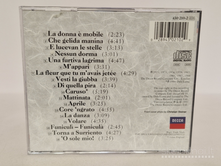 Audio CD Pavarotti – The Essential Pavarotti
