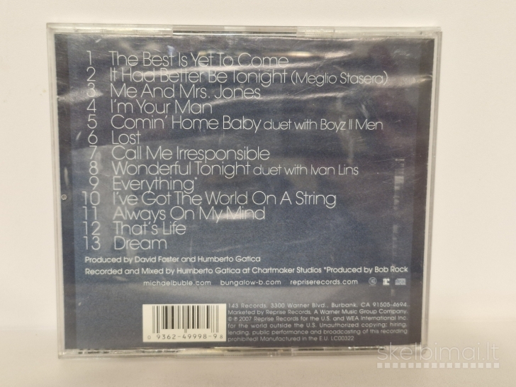 Audio CD Michael Bublé – Call Me Irresponsible