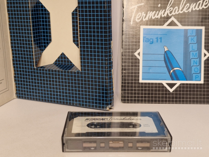 Retas Acornsoft "Terminkalender" rinkinys, 1984