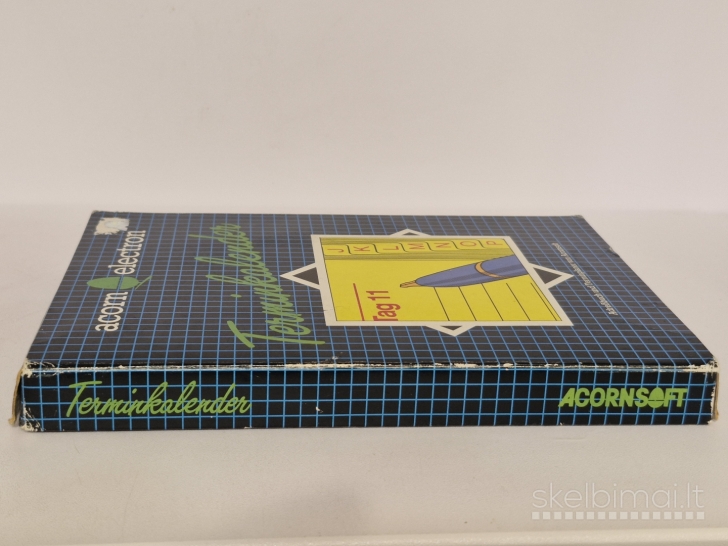 Retas Acornsoft "Terminkalender" rinkinys, 1984