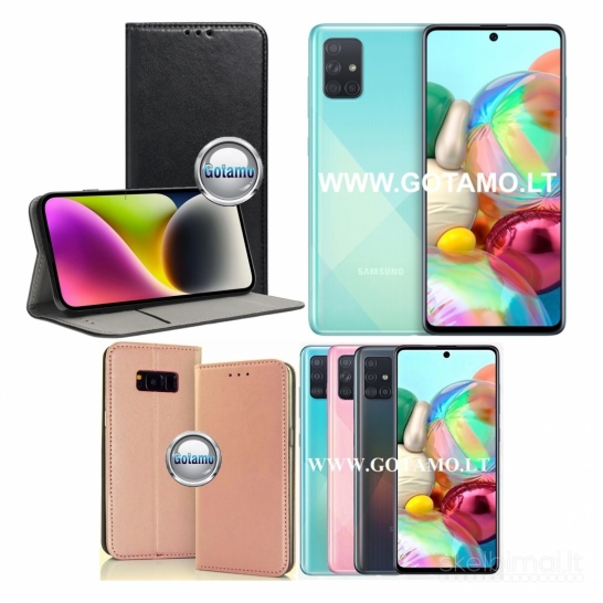511 Re-Cap magnetiniai dėklai Samsung Galaxy A71 telefonui