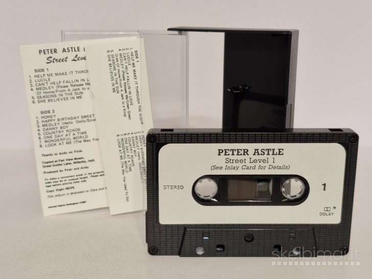 Audio kasetė Peter Astle – Street Level I