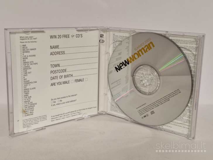 2 Audio CD Various – New Woman - Summer 2000