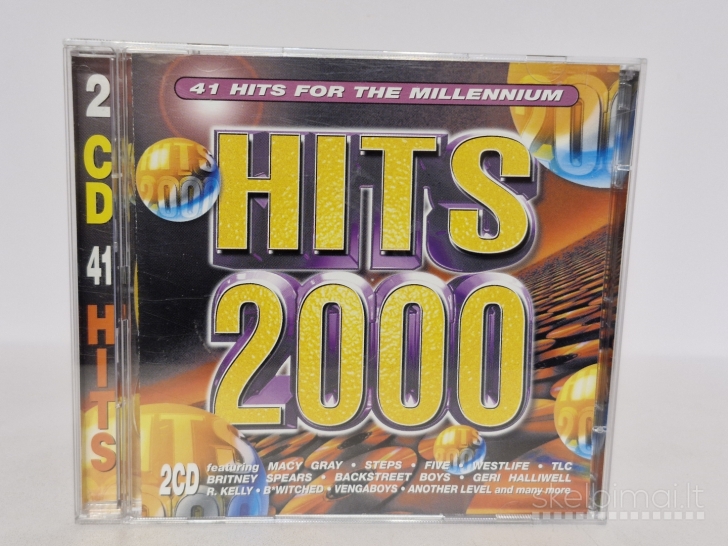 2 Audio CD Various – Hits 2000 (41 Hits For The Millennium)