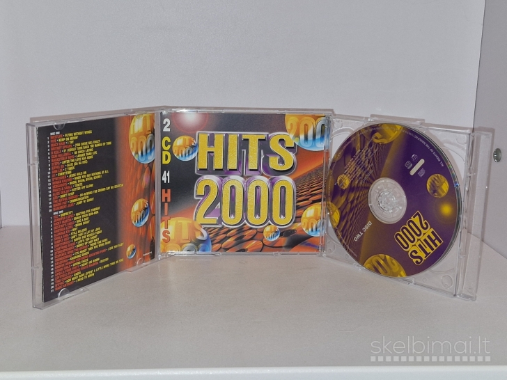 2 Audio CD Various – Hits 2000 (41 Hits For The Millennium)