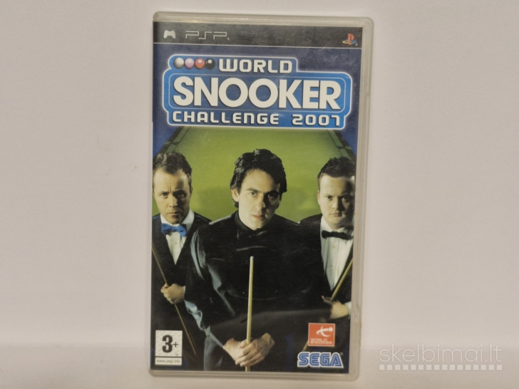 ŽaidimasWorld Snooker Challenge 2007 PAL PSP