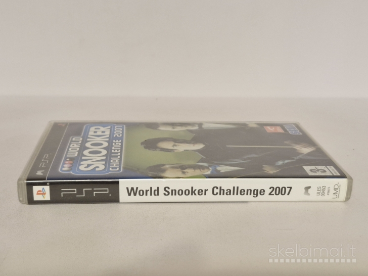 ŽaidimasWorld Snooker Challenge 2007 PAL PSP