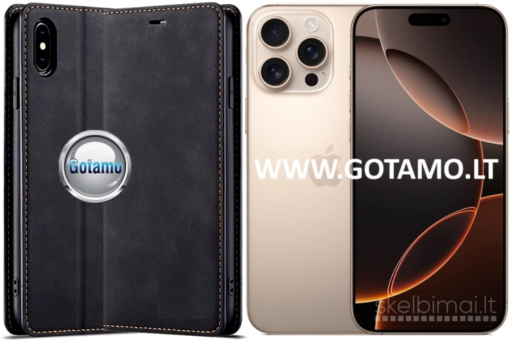 518 Galant magnetiniai dėklai Apple iPhone 16 Pro Max telefonui