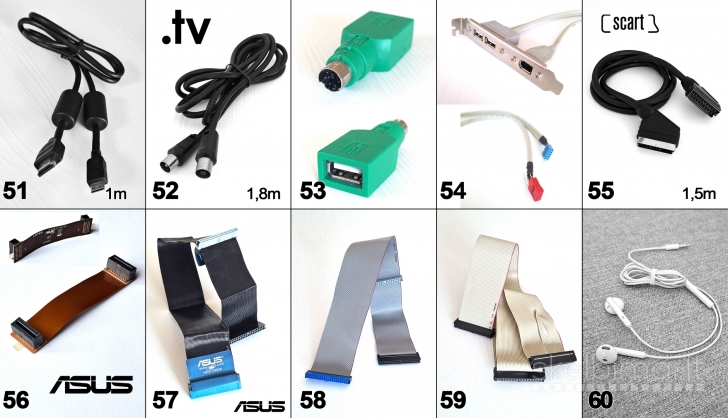 Scart aux tulpės svideo usb hdmi utp rca