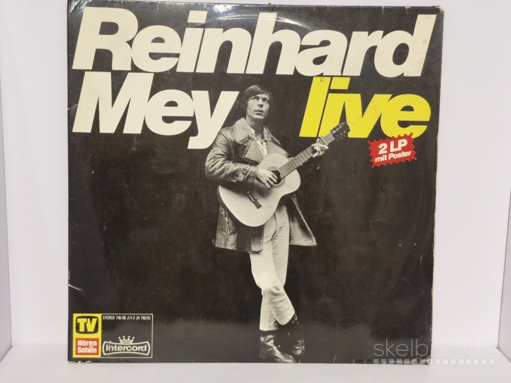Dviguba LP plokštelė Reinhard Mey – Live