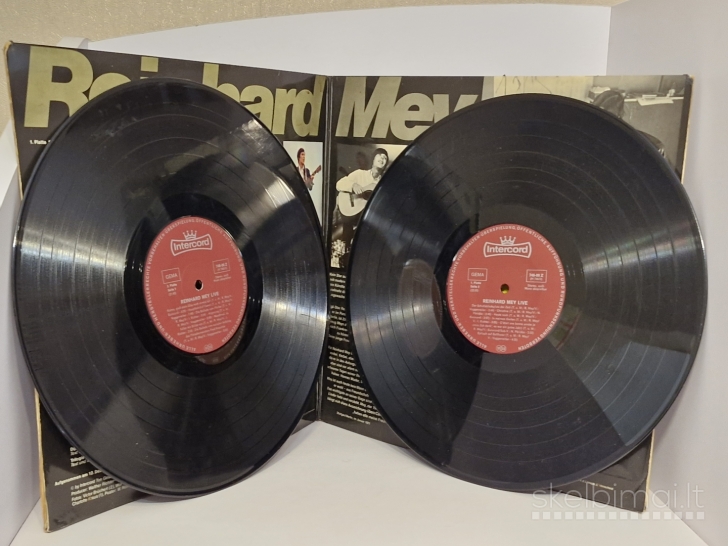 Dviguba LP plokštelė Reinhard Mey – Live
