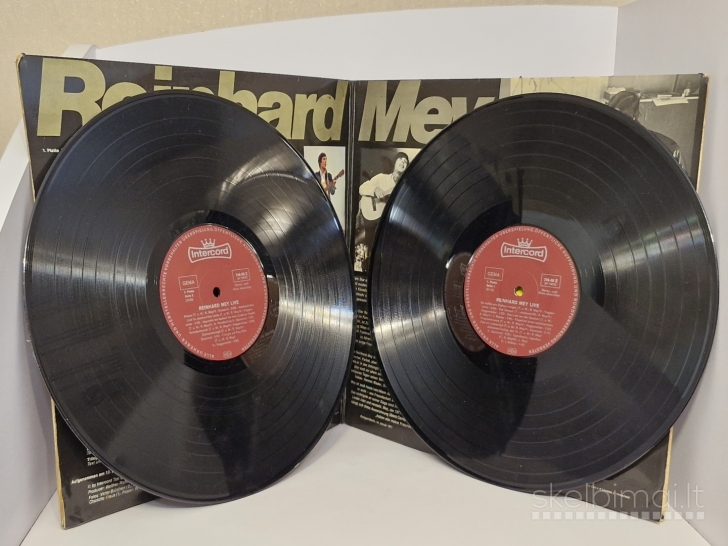 Dviguba LP plokštelė Reinhard Mey – Live