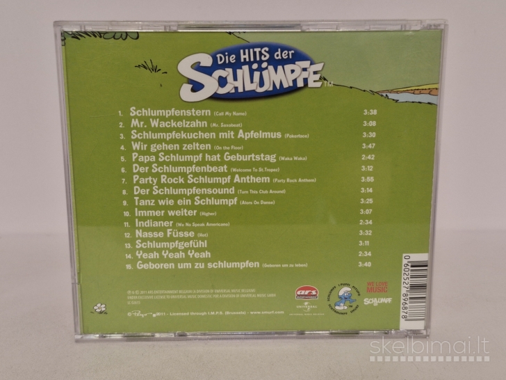 Audio CD Die Schlümpfe – Die Hits Der Schlümpfe